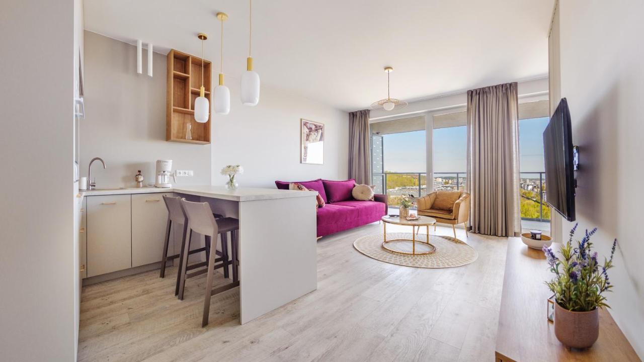 Apartamenty Sun & Snow Modern Tower Gdynia Dış mekan fotoğraf